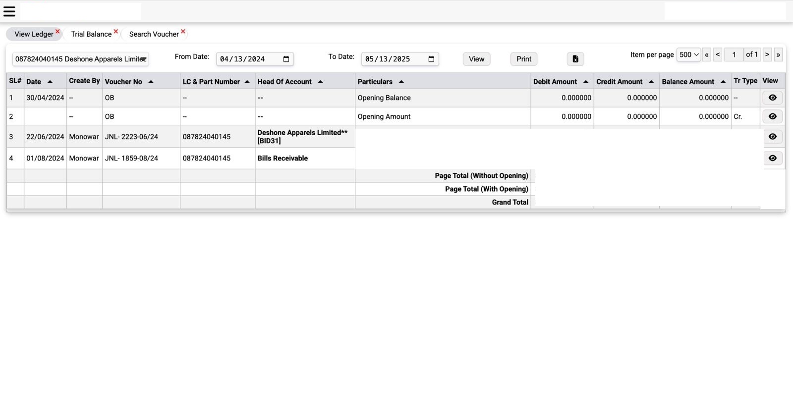 Enterprise Accounting System